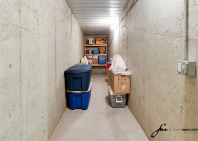 Storage Closet in Basement
